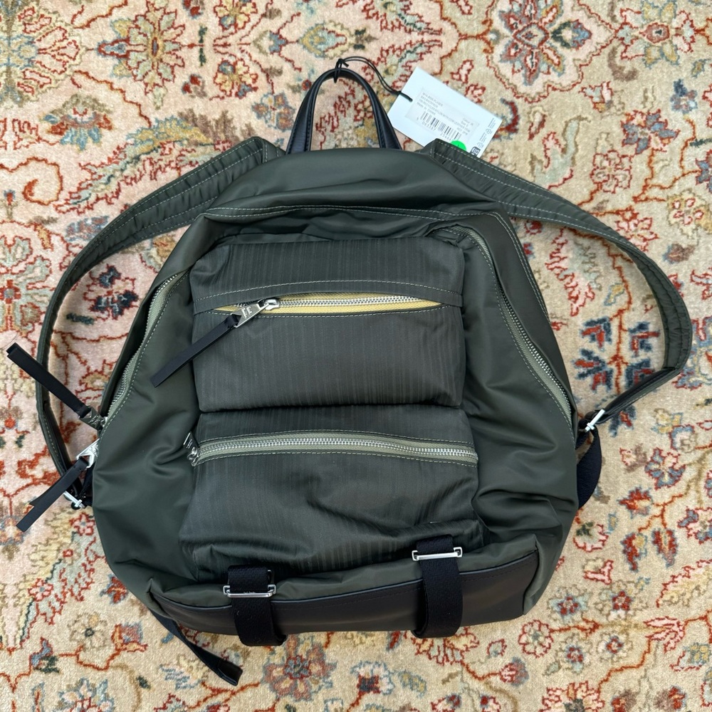 Paul Smith Green Nylon Bag Backpack